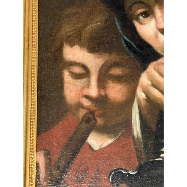 After Frans Hals, Portrait Composition, 17th Century, Oil Painting on Canvas, Framed For Sale - Image 4 of 9