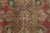 Tabriz Rug 9’1” X 12’4” Red Wool Vintage Distressed Hand-Knotted Carpet For Sale In Philadelphia - Image 6 of 15
