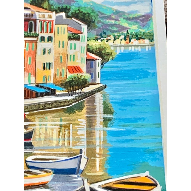 “Fisherman Village” by Anatoly Metlan Signed and Numbered Seriolithograph For Sale In New Orleans - Image 6 of 12