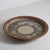 Beautiful floral catch-all plate, by renowned Vermont ceramist David Mischke. Features a lovely brown, tan and periwinkle...