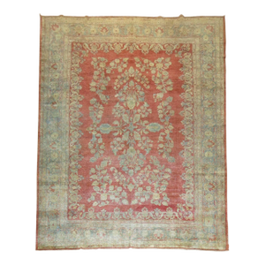 Early 20th Century Zabihi Collection Decorative Persian Sarouk Carpet
