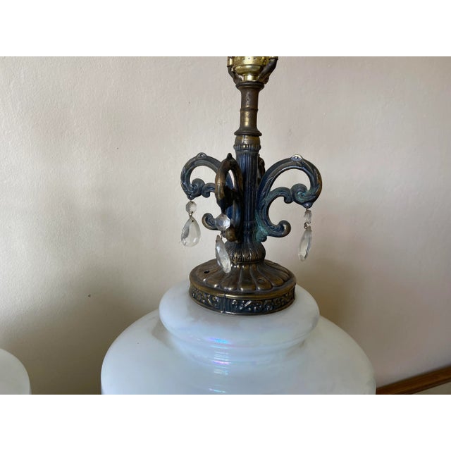 1970s 1970’s Ef & Ef Industries Vintage Multicolored Table Lamps - a Pair For Sale - Image 5 of 13