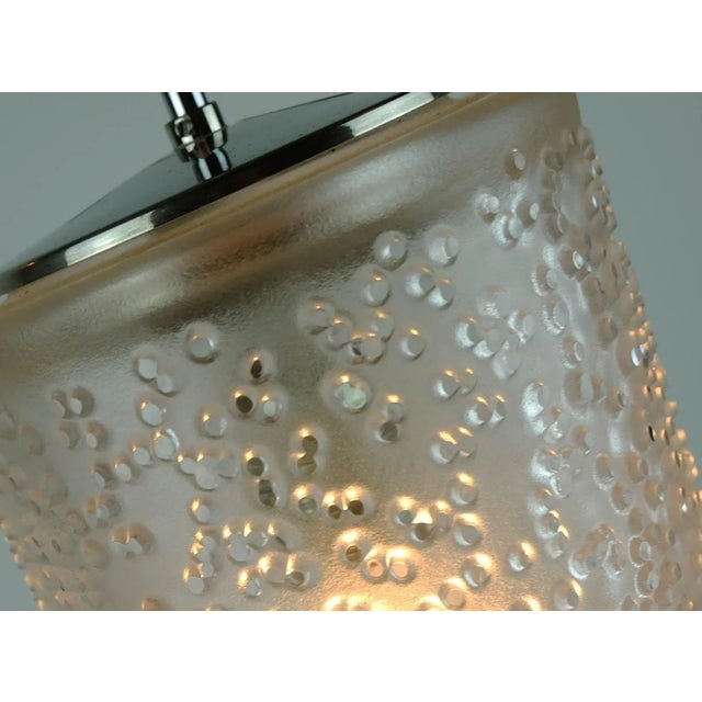 Mid-Century Glass Pendant Light from Peill & Putzler, 1960s For Sale - Image 6 of 12