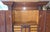 19th Century Burl Mahogany Wood Kunst Cabinet for Collectable Curiosities Flemish Germanic Low Countries For Sale - Image 4 of 10