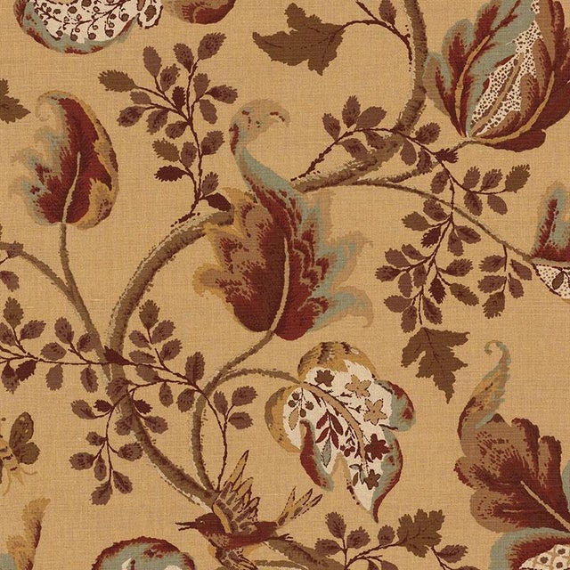 Based on an archival pattern, Fox Hollow is a classic botanical print with a charming, painterly effect. Also available as...