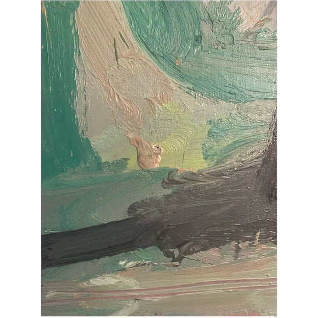 Modernist Oil Painting - Framed For Sale - Image 10 of 10