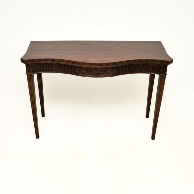 Antique Edwardian Console Table, 1910s For Sale - Image 10 of 10
