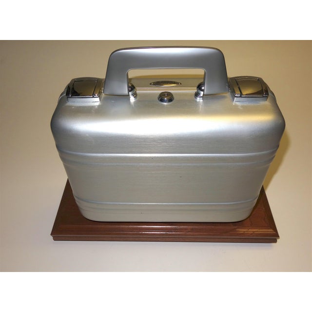 Art Deco Mid-20th Century Halliburton Cinema Equipment Case For Sale - Image 3 of 4
