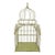 Green Metal Vintage Victorian Birdcage For Sale
