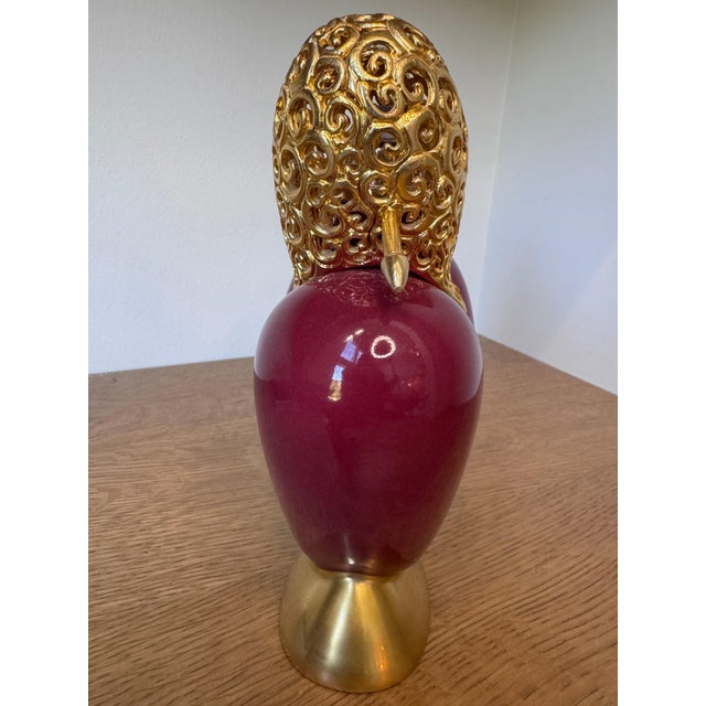 Régis Dho for Lampe Berger Double Heart Limoges Porcelain Fragrance Lamp For Sale In Indianapolis - Image 6 of 10