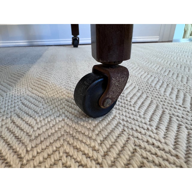 Mid 20th Century Two-Tier Walnut Side or Serving Table For Sale - Image 14 of 14