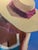 2020s Sunlit Daydream - Summer Beach Scene, Woman With Beach Hat Oil on Canvas For Sale - Image 5 of 5