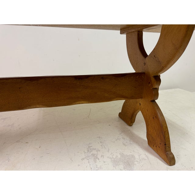 Dutch Oak Coffee Table, 1960s For Sale - Image 3 of 13
