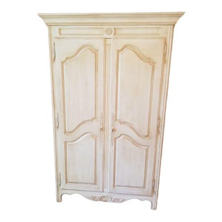 Ethan Allen Country French Maple Armoire For Sale