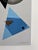 Mid-Century Modern Atsuko Okamoto Abstract Serigraph A. P. " Colorscape Blue" Signed on Canvas For Sale - Image 3 of 7