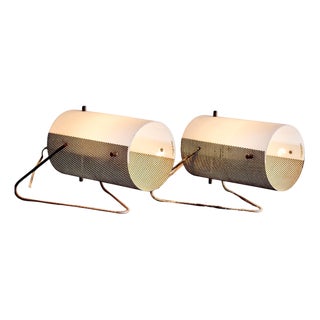 Vintage Italian Table Lamps from Stilux Milano, 1950s, Set of 2 For Sale