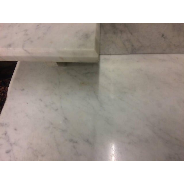 Victorian Antique Victorian Washstand Cabinet, Marble Top For Sale - Image 3 of 13