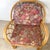 Ficks Reed Style Rattan Lounge Chair and Ottoman With Floral Cushions For Sale - Image 10 of 18