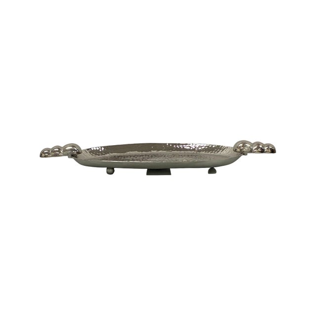 Silver Calder Silver Tray Wall Decor For Sale - Image 8 of 11
