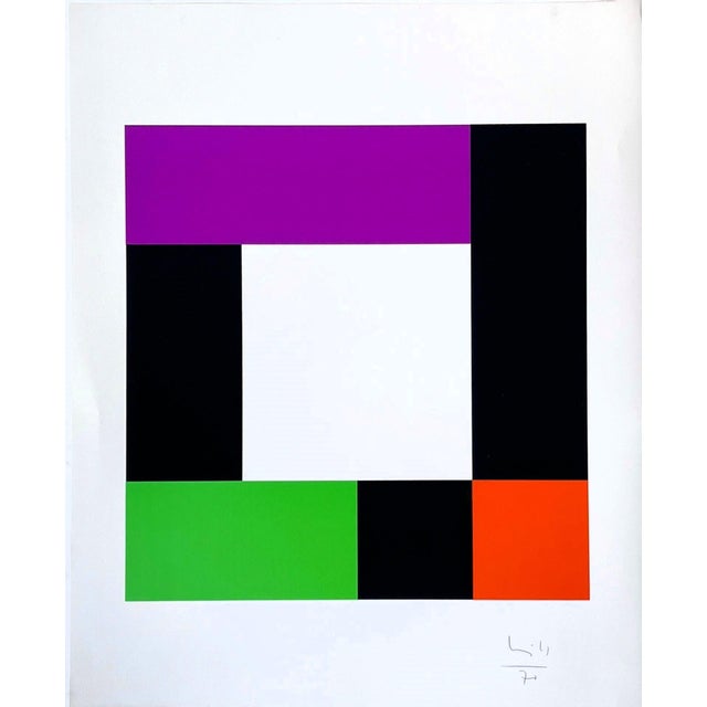 1970s Max Bill, Untitled, 1970s, Silkscreen For Sale - Image 5 of 7