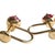 1970s Vintage 14k Yellow Gold Cabochon Ruby Screw-Back Earrings, A Pair For Sale - Image 5 of 12