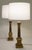 Hollywood Regency Large Pair Westwood Neoclassical Hollywood Regency Corinthan Column Bronzed Brass Table Lamps 1960's Tony Paul For Sale - Image 3 of 10