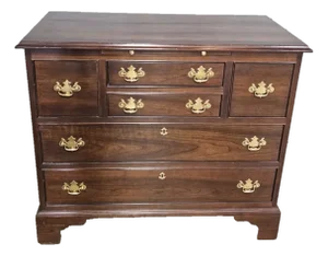 Stickley Mahogany Bachelor Chest Server W Pull Out Tray Renaissance Collection