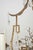 Vintage French Rock Crystal Wrought Iron Chandelier - Restored For Sale - Image 4 of 9