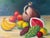 1990’s Arquímedes Still Life Oil on Canvas Painting – Dominican Republic Artist For Sale In Miami - Image 6 of 11