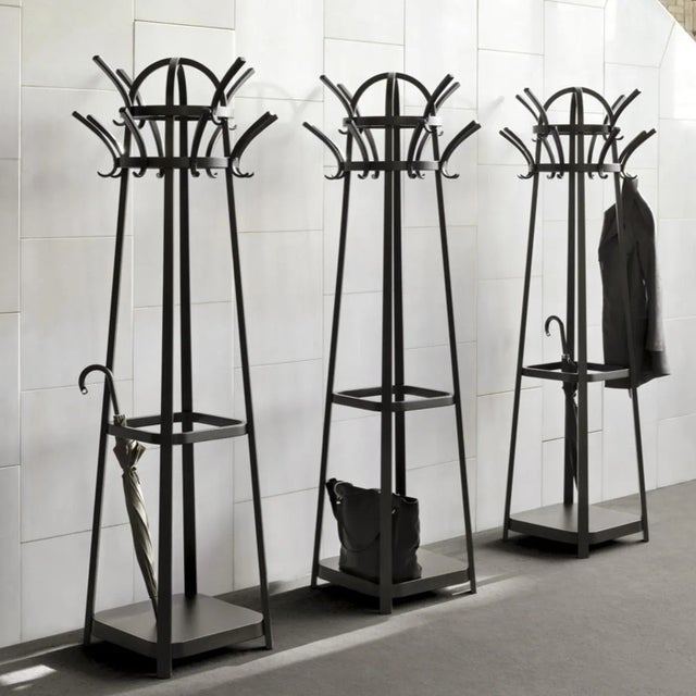 Black Coat Rack by Koloman Moser For Sale - Image 3 of 5