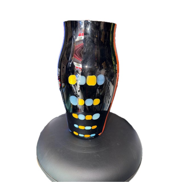 1980s 1980s Large Carlo Moretti Glossy Vase. Mid-Century Modern For Sale - Image 5 of 8