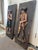 Pair of Large HTF Midcentury 1960s American Revolutionary War Minutemen Soldiers 3d Wall Decor Rough Luxe Appeal For Sale - Image 4 of 10