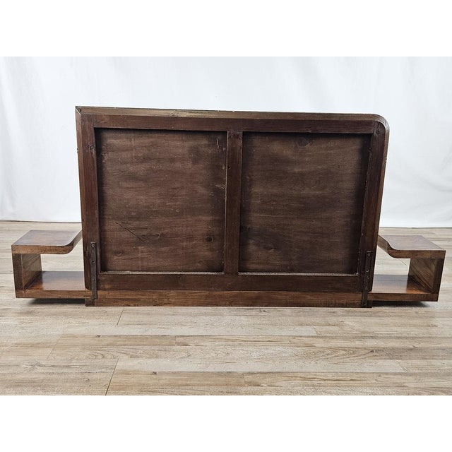 Art Deco Mirror in Walnut, 1930 For Sale - Image 16 of 17