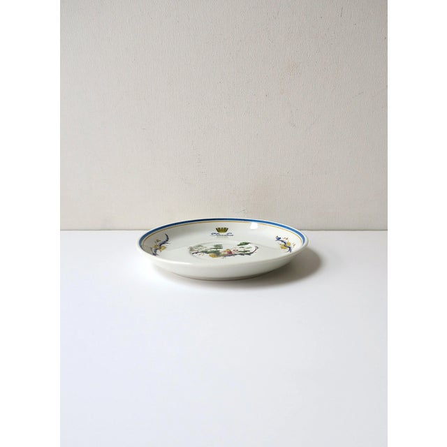 White Italian Richard Ginori Porcelain Jewelry Dish Chinoiserie Italia For Sale - Image 8 of 9
