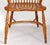 Late 19th Century Solid Wood English Country Armchair Windsor Carver Elbow Chair For Sale - Image 9 of 13