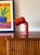 Red Model 2135 Table Lamp by Elio Martinelli for Martinelli Luce, Italy, 1960s For Sale - Image 3 of 11