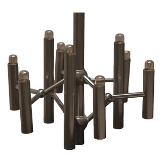 Space Age Chandelier by Gaetano Sciolari, 1970s For Sale