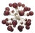21st Century Nova Satin Brass Frosted Amethyst Murano Sputnik Chandelier by Fabio LTD For Sale