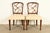 Kindel Furniture Style Federal Carved Mahogany Side Chairs or Dining Chairs, Pair For Sale - Image 14 of 14