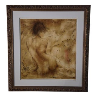 Janet Treby - "Innocence" 1999 - Serigraph on Rag Paper, Framed For Sale