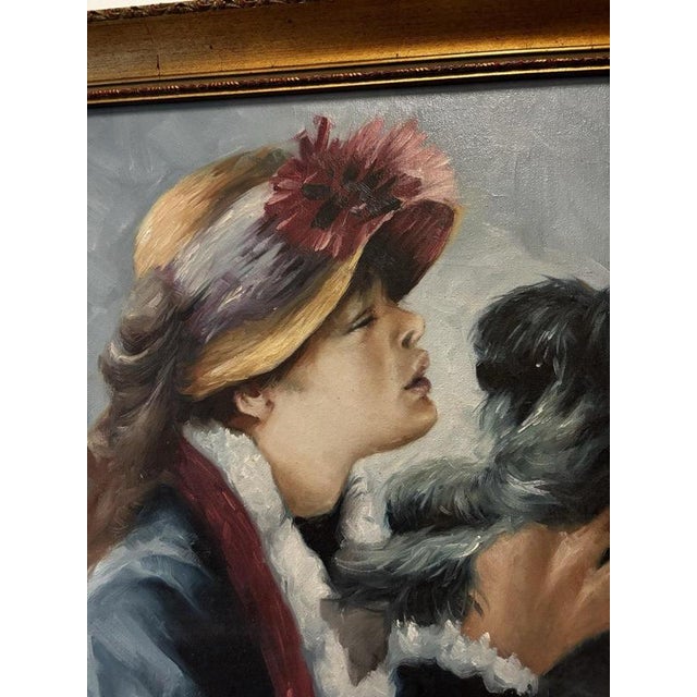 After Renoir, Luncheon On The Boating Park, Oil Painting on Canvas For Sale - Image 5 of 7