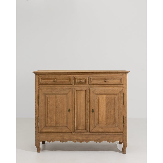 Oak Louis XV Buffet, Rococo Style, France, 19th Century For Sale - Image 15 of 15
