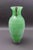 Mid 20th Century Murano Italian Vintage Mid-Century Green Scavo Art Glass Amphora Vase For Sale - Image 5 of 7