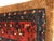 Antique Bakshaish Carpet, Oriental Persian Handmade in Brown, Blue and Red For Sale - Image 10 of 18