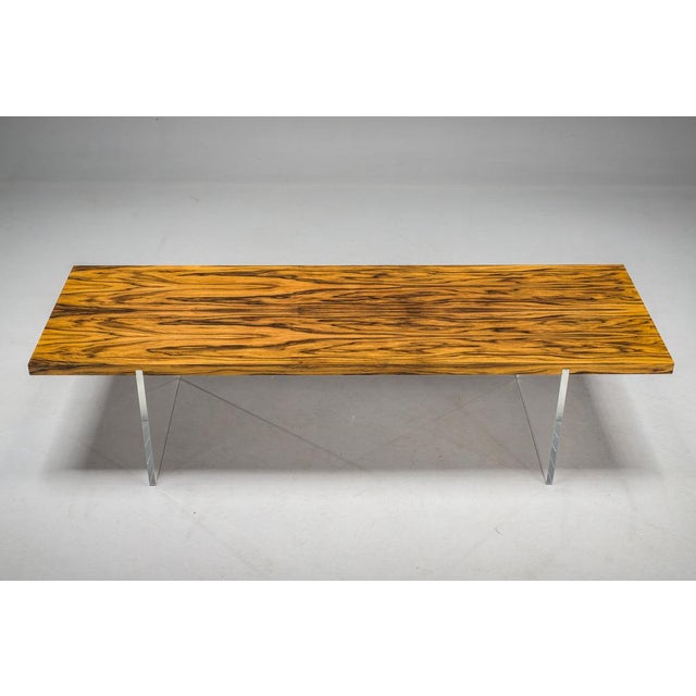 Minimalist Floating Coffe Table, 1960s For Sale - Image 6 of 18
