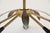 Modernist Sputnik Chandelier in the style of Stilnovo, 1950s For Sale - Image 10 of 11