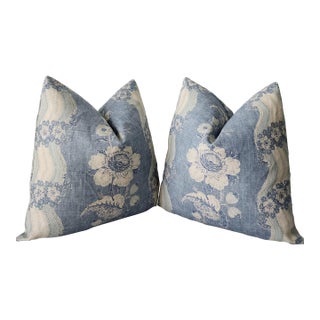 Colffex & Fowler Throw Pillows- a Pair For Sale