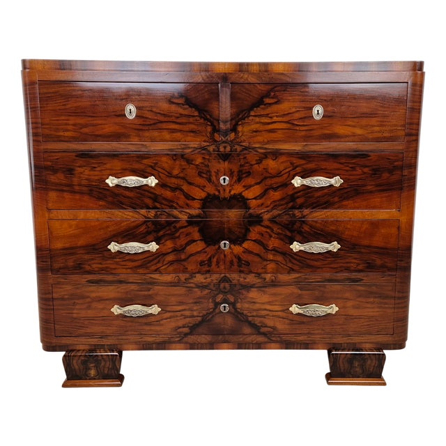 Venetian Art Deco Chest of Drawers, 1934 For Sale