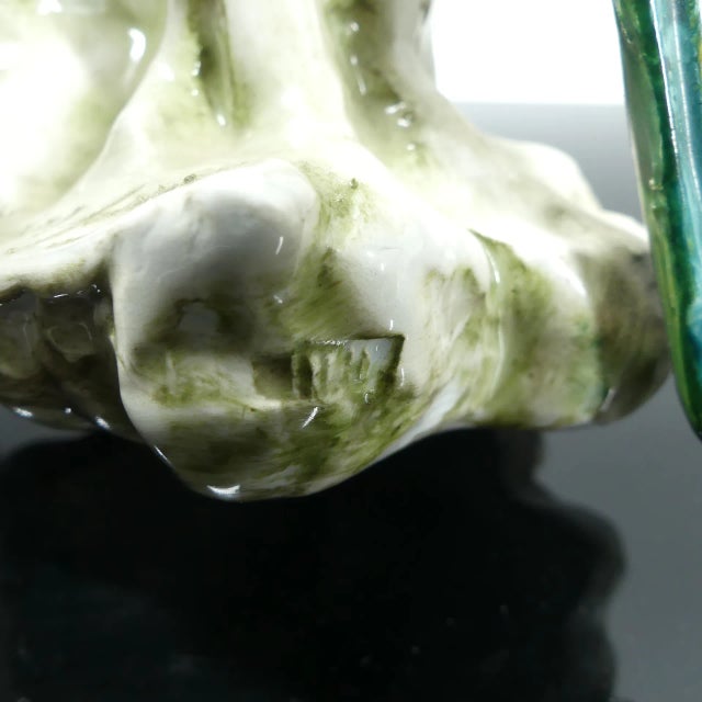 Italian Ceramic Parrot by Guido Cacciapuoti, Italy, 1930s For Sale - Image 9 of 12