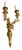 Pair of Antique 19c French Gilt Bronze Cherubic Light Sconces For Sale - Image 4 of 8
